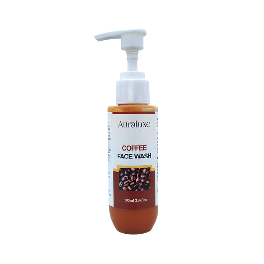 Auraluxe Energizing Coffee Face Wash – Deep Cleansing & Oil Control – 100ml